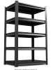 72" H Garage Shelving Unit, Garage Storage Shelves 2500LBS Heavy Duty Shelving, Adjustable 5 Tier Metal Shelving Utility Shelf, Storage Rack for Indus