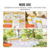 VEVOR Stretch Spandex Chair Sashes, Chair Slipcover and Stretch Chair Sash with Round Buckle, Elastic Chair Bands, Fitting Wedding, Holiday, Banquet,