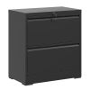2 Drawer Lateral File Cabinet with Lock, Metal Lateral Filing Cabinet for Home Office, Steel Wide Horizontal Filing Cabinets for Letter/Legal/A4/F4 Ha