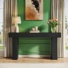 63-Inch Long Console Table, Wooden Rectangular Sofa Table Behind The Couch