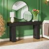 63-Inch Long Console Table, Wooden Rectangular Sofa Table Behind The Couch