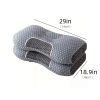 YBZ 3D Knitted Cotton Massage Pillow(2pack)