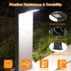 Outdoor Landscape Path Lights LED Driveway Light with Waterproof Bollard Lights for Garden Lawn Courtyard 15108